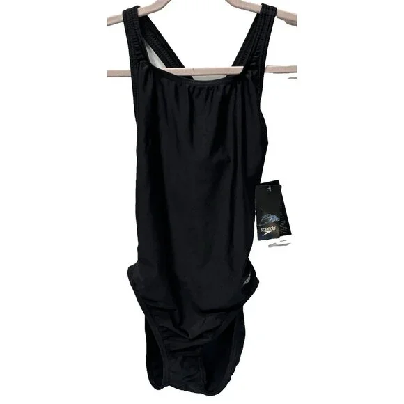 Speedo Women's Super ProLT One Piece Swimsuit Black Size 10 US 36 EU Durable Pro - Picture 4 of 12